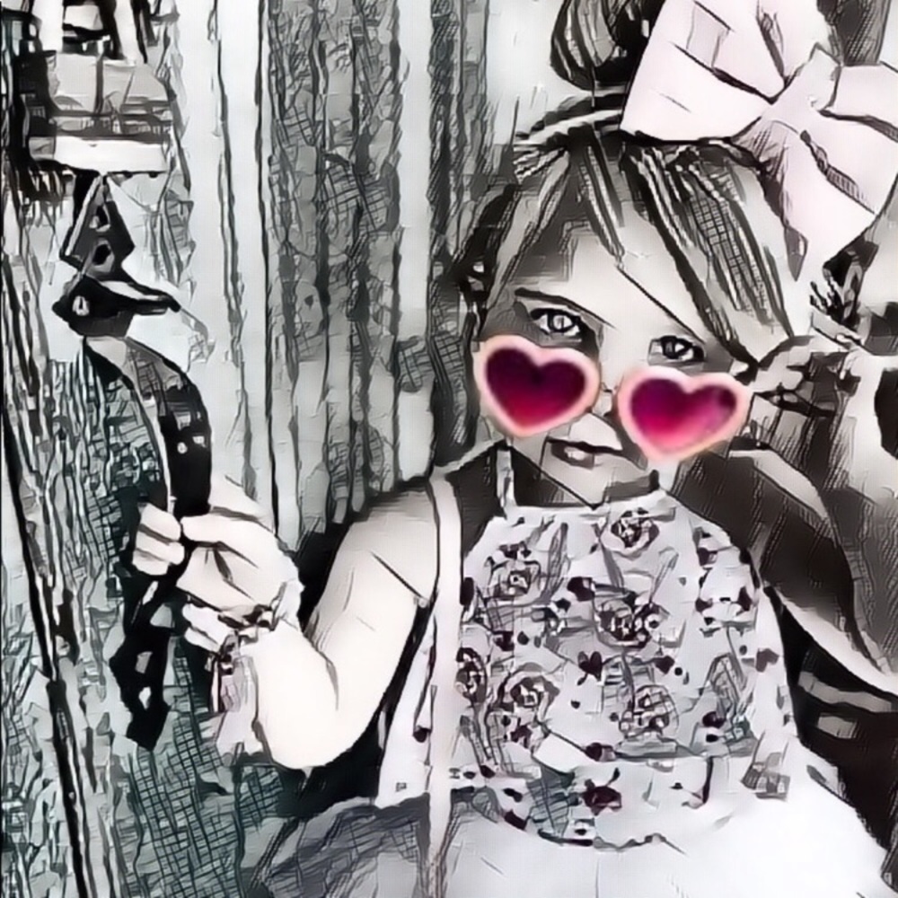 PRINCESS Heart Sunglasses